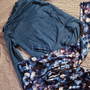 Leggings and Hoodie